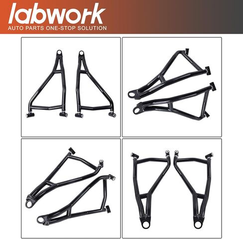 Black Front A-Arms Replacement for Polaris RZR XP 1000 4 1000 2014-2023 in Saudi Arabia