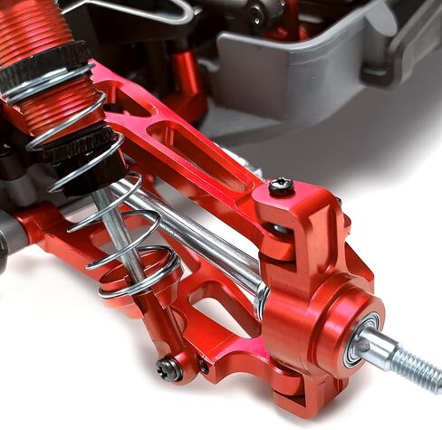 Front Upper Suspension Arm 16210 and Lower Arm 16220 and Steering Block 16230 and Replacement Spare Parts for H16BM H16GT H16DR JC16EP H16R H16E 16208 16209 16210 1/16 Scale RC Car Trucks in Saudi Arabia
