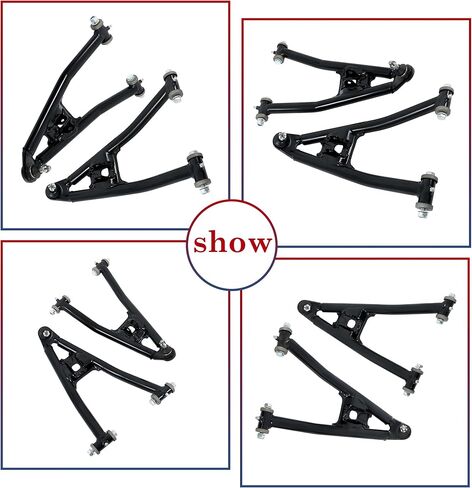 Front Lower Left and Right A-Arms Replacement for Yamaha Raptor 700 YFM700R 2006-2009 in Saudi Arabia