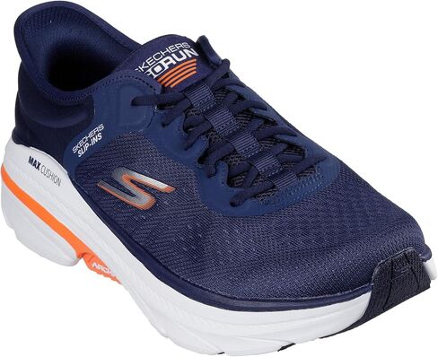 حذاء رياضي للرجال من Skechers Go Run مصنوع من الجلد المتناسق للتدريب مع رغوة تبريد الهواء in Saudi Arabia