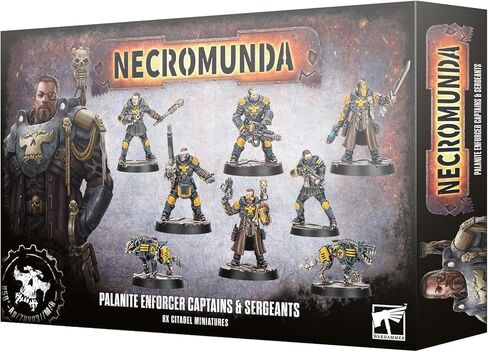 Necromunda: Palanite Enforcer Captains & Sergeants in Saudi Arabia