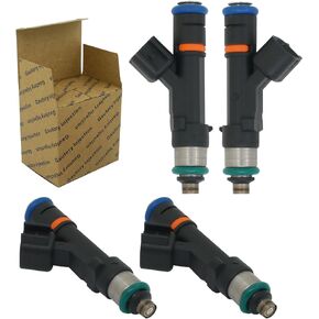 Gautory Fuel Injectors Compatible with Ford Focus 2008-2011 Fusion 2013-2017 C-Max 2013-2016 EcoSport 2010 2013 2014 Transit Connect 2010-2013 Lincoln MKZ 2013-2016 L4 2.0L Replaces 0280158179 (4 pcs)