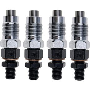 JEENDA 4PCS Fuel Injectors for Bobcat 743 751 753 773 763 S150 S160 S175 S185 T190 Kubota V2203 V2003 V2003T Engine Kubota Tractors Excavators 16454-53900 6722147