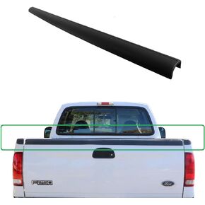 Rear Tailgate Molding Cap Spoiler Replacement Compatible with Ford Super Duty SD F-250 F-350 1999-2003 Tail Gate Protector F250 F350 FO1904117 XC3Z9940602AAA