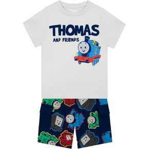 Thomas & Friends Boys Clothing Set | Thomas The Train Clothes for Boys | T-shirt and Shorts Boys Outfit