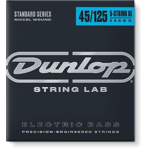 JIM DUNLOP Nickel Wound, XL Scale.045.125, 5 Set Bass Guitar Strings (DBN45125XL)