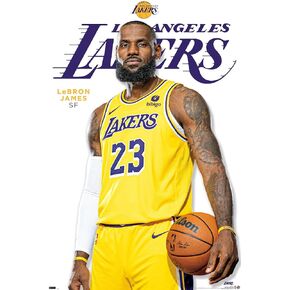 Trends International NBA Los Angeles Lakers - LeBron James Feature Series 23 Wall Poster