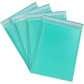 Bubble Mailers 4x6 Inch 12 Pack Small Padded Envelopes Poly Thicken Padded Self Seal Envelopes Bags (Black, 4X6 Inches)