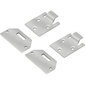 2 Pairs Golf Cart Seat Bottom Hinge Plate for EZGO(1995-up) TXT/Medalist Gas or Electric Golf Cart 71610-G01 71609-G01