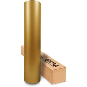 VViViD Matte Gold 60 Inch x 3ft Car Wrap Vinyl Roll with Air Release 3MIL-VViViD8
