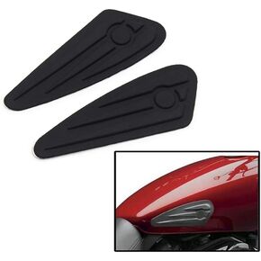 Motorcycle Knee Fuel Tank Pads Stickers for Harley Sportster XL883 1200 Dyna Softail Slim Street 500 750 XG500 XG750