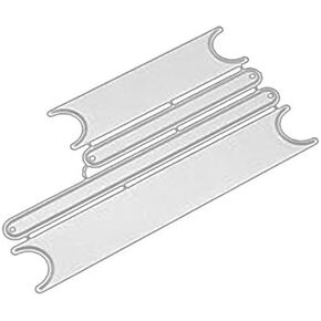 Gift Card Grooves Carbon Steel Cutting Dies,DIY Scrapbooking Artist Metal Cutting Dies Stencils for DIY Scrapbooking Scrapbook Paper Album Craft Dies