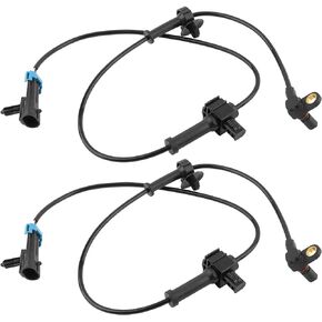 BOXI 2pcs Rear Left & Right ABS Wheel Speed Sensor Fit for 2007-2014 for Cadillac Escalade EXT ESV/for Chevy Avalanche Tahoe Suburban 1500 / for GMC Yukon XL 1500 Replace ALS1464 15121067