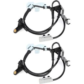 OCPTY Left+Front ABS Wheel Speed Sensor ALS210 4683471AB fit for 2001-2005 for Chrysler Town & Country/for Dodge Caravan, 2001-2003 for Chrysler Voyager, 2001-2002 for Chrysler Grand Voyager Pack of 2