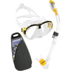 Cressi Matrix & Supernova Dry, Clear/Yellow [DUPLICATE]
