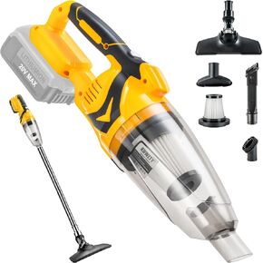 KUWZTY Cordless Handheld Vacuum Cleaner for DEWALT 20v Max Battery,Portable for Car,Home, Boat,Workshop, Pet Hair, Furniture Cleaning (Tool Only No Battery)