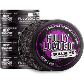 Fully Loaded Chew - 5 Pack - Tobacco and Nicotine Free Berry Flavored Chew