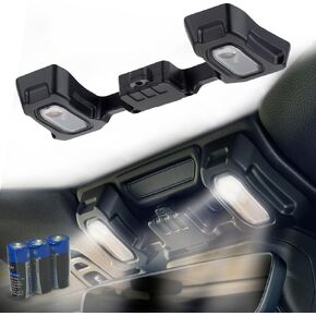 AZUTO Jeep Front Seat LED Light Map Light Interior Front Light for 2018-2024 Jeep Wrangler (JL) / Gladiator (JT) MHG-043