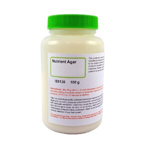 Innovating Science Nutrient Agar, 100g - General Purpose Growth Medium for Petri Dishes or Test Tube Slants - Makes 4 Liters - Perfect for Laboratory, Classroom & at Home Science Experiments