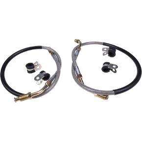 JEENDA Front Left + Right Brake Line w/Fitting 1930753 1930752 Compatible with Polaris Sportsman 500 400 335,Big Boss 250 300 350 400,Magnum 325 425 500,Trail Boss 250 350,Xplorer 250 300 400