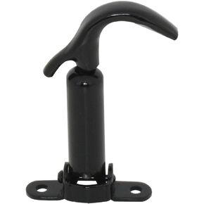 KNS Accessories KA6601B 1928-'29 Black Hood Latch with 2 Hole Base