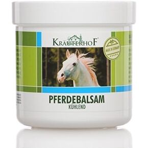 Kräuterhof Horse Balm Cools and Vitalises Precious Herbal Extracts from Horse Chestnut Arnica Rosemary and Mint Oil 250 ml Tub Sealed with Aluminum Foil by Asam