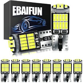 31mm DE3175 Led Bulb White 6000K 12V Super Bright Festoon Light 3175 DE3021 DE3022 Application for Car Interior Reading Map Dome Courtesy Door License Plate Light etc Pack of 10