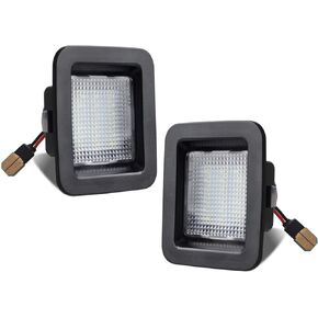 مصباح إضاءة لوحة ترخيص LED NDRUSH متوافق مع 2015 إلى 2020 Ford F150، 2017 2018 2019 2020 F150 Raptor، 6000K أبيض، حزمة من 2
