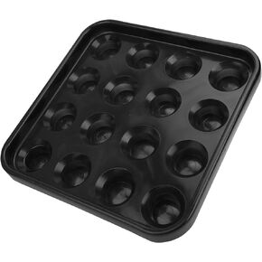 Oreilet Billiard Ball Tray, 5.9X5.9X1.6Inch Billiards Tray for Billiard Player for Pool Halls for Billiards Parlor for Billiard Ball Storage
