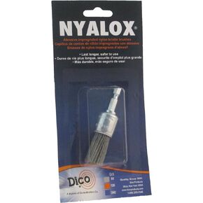 Dico 541-775-3/4 Nyalox End Brush 3/4-Inch Grey 80 Grit