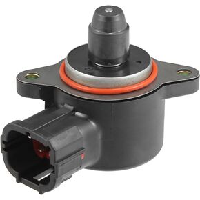 VekAuto Idle Air Control Valve Compatible for Nissan Almera 2001-2002, Durable Metal Black Idle Control Valve with Gasket