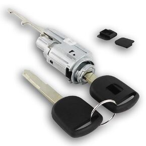 FLYPIG Ignition Switch Lock Cylinder w 2 Keys 06351-TE0-A11 for Honda CR-V Element Accord Civic Crosstour Pilot Acura MDX RDX TSX ZDX TL Odyssey S2000 Acura MDX RDX TL TSX ZDX 06351TE0A11
