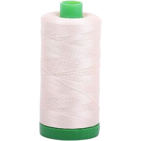 Aurifil Mako Cotton 40 Wt 2000 Light Sand 1094 Yds