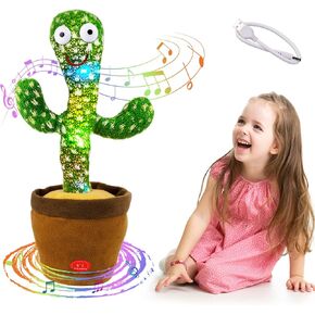 Shayson Dancing Cactus Toy for Kids, Repeating Words, Electric Plush, Early Education & Home Decoration in Kuwait