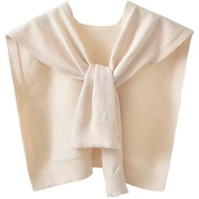 Sweater Shawl Wraps for Women Sweater Knitted Knotted Shawls Travel Casual Scarf Cape Shoulder Tops Fashion Wrap