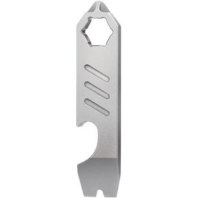 Titanium EDC Pry Bar with Bottle Opener Function (Mini Pry bar)