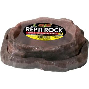 Zoo Med Combo Reptile Rock Food and Water Dish, Large