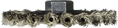 BOSCH WB539 4-InchStainless Steel Full Cable Knotted Wire Wheel, 5/8-Inch x 11 Thread Arbor in Saudi Arabia