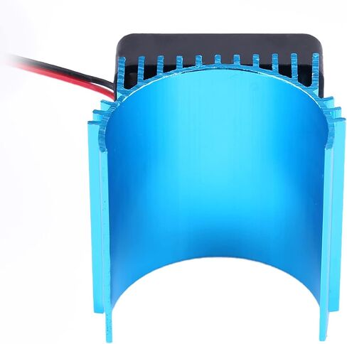 Electric Motor Heat Sinks to fit 775 Motor rc Motor Heat Sink 4×4×4 Universal Cooling fin Set Heat Sink with Fan for 1 10 rc car 4074 4274 1515 Motor in Saudi Arabia