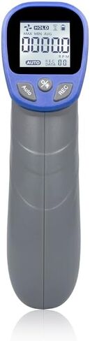 مقياس سرعة الدوران الرقمي بالليزر RPM مقياس RPM Vicimeter 2.5-99999RPM، يتضمن 3 أشرطة عاكسة in Kuwait