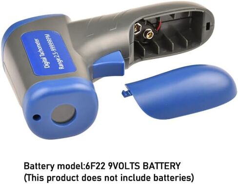 مقياس سرعة الدوران الرقمي بالليزر RPM مقياس RPM Vicimeter 2.5-99999RPM، يتضمن 3 أشرطة عاكسة in Kuwait