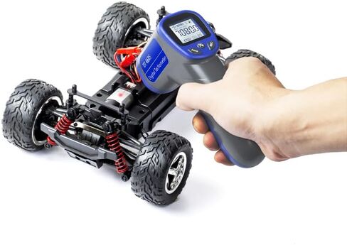 مقياس سرعة الدوران الرقمي بالليزر RPM مقياس RPM Vicimeter 2.5-99999RPM، يتضمن 3 أشرطة عاكسة in Kuwait