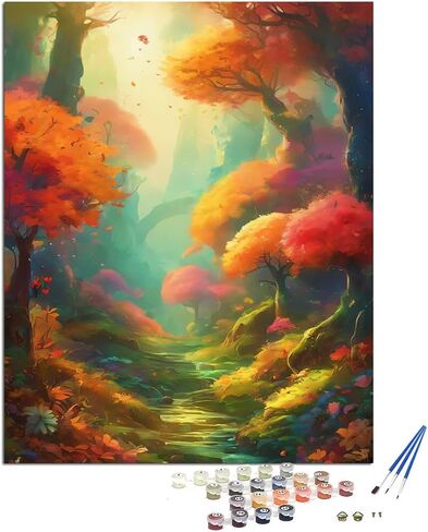minicreat Paint and Sip Kit for Adults & Kids DIY Paint by Numbers for Teens in Saudi Arabia