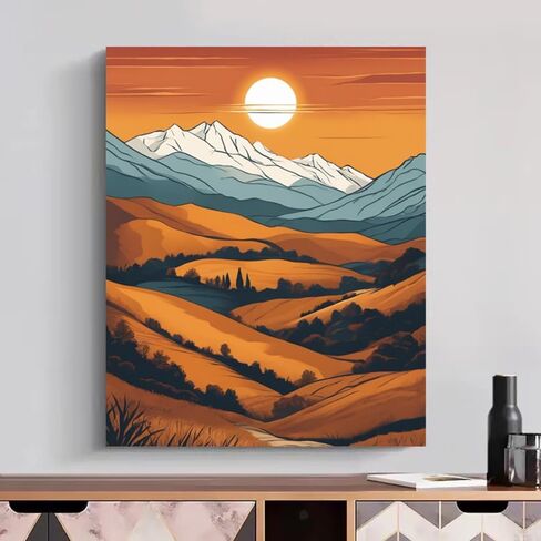 minicreat Paint and Sip Kit for Adults & Kids DIY Paint by Numbers for Teens in Saudi Arabia