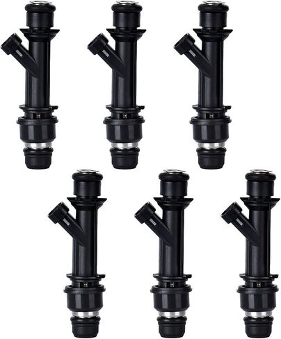 New Fuel Injector Set 25323971 Fit for Chevrolet Chevy Venture Impala Monte Carlo Buick Century Rendezvous Pontiac Oldsmobile (6pcs) in Saudi Arabia