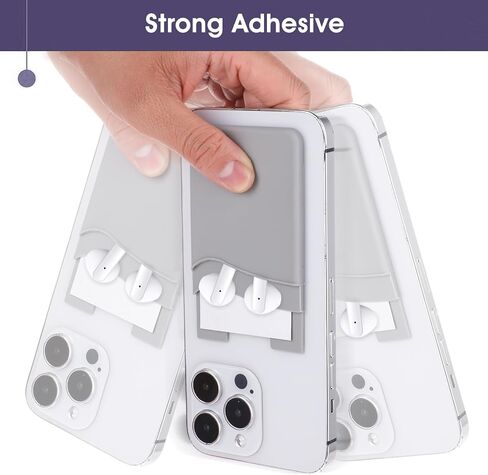 Mabor 3pcs Phone Card Holder,Phone Pocket,Stick on Phone Wallet, Fits Every Smartphones,Strong Stickiness,Card Holder for Back of Phone,Cell Phone Wallet in Saudi Arabia