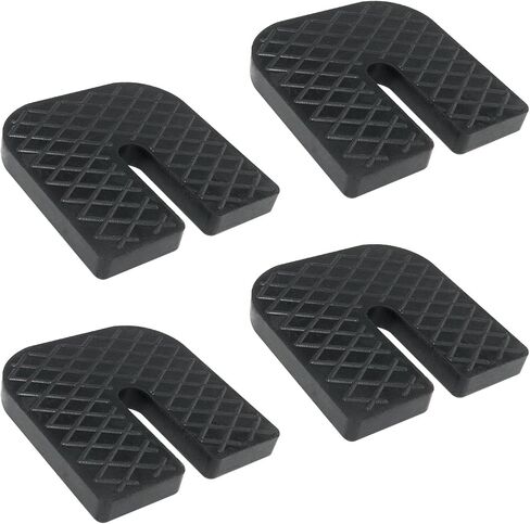 ITROLLE 4PCS Black Air Conditioner Shock Pad an ti-Vibration Pads Rubber Isolator Pads for Air Conditioning Condenser Outer Machine in Saudi Arabia