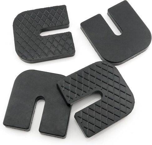 ITROLLE 4PCS Black Air Conditioner Shock Pad an ti-Vibration Pads Rubber Isolator Pads for Air Conditioning Condenser Outer Machine in Saudi Arabia