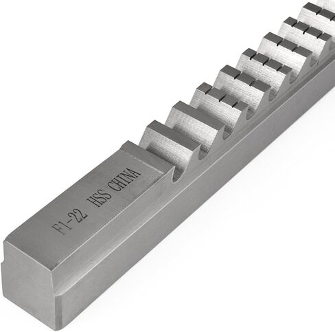 ICZW Keyway Broach متري الحجم عالي السرعة من الفولاذ Keyway مع أداة قطع الرقائق F من النوع الدفعي (F1-22) in Kuwait