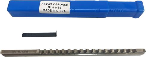 ICZW Keyway Broach متري الحجم عالي السرعة من الفولاذ Keyway مع أداة قطع الرقائق B من النوع الدفعي (B1-5) in Kuwait